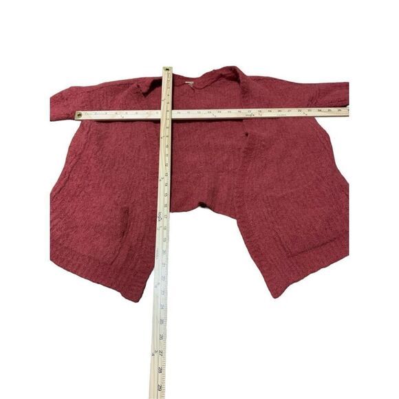 Nice Vintage Free People Red Weekend Getaway Alpaca Blend Cardigan  Women's Size - Picture 4 of 7